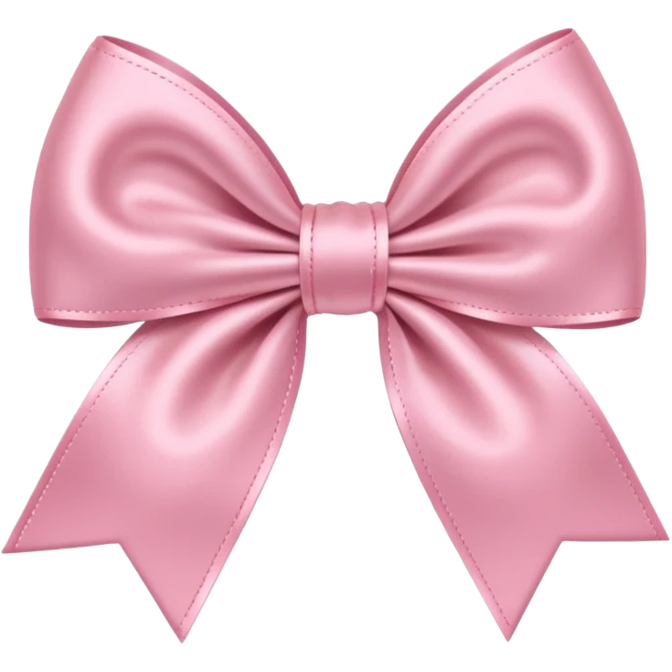 Baby Pink bow  emoji