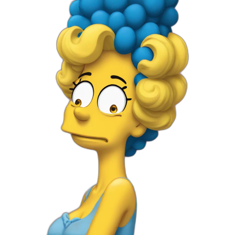 Marge simpson emoji