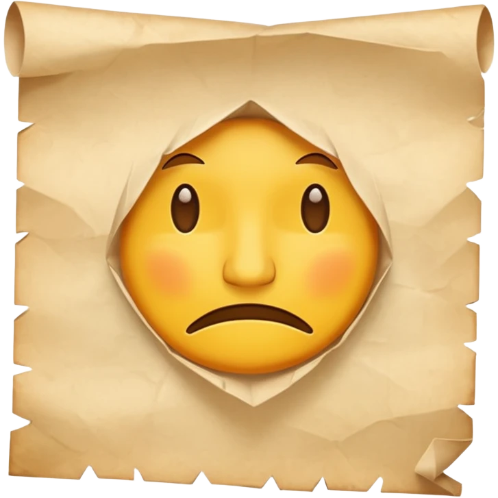 paper with text emoji