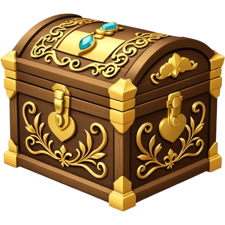 tresure box with motifs emoji