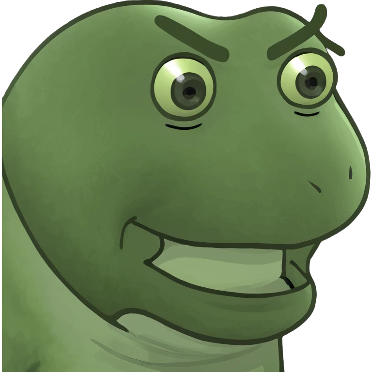 Awkwardly nervous emoji