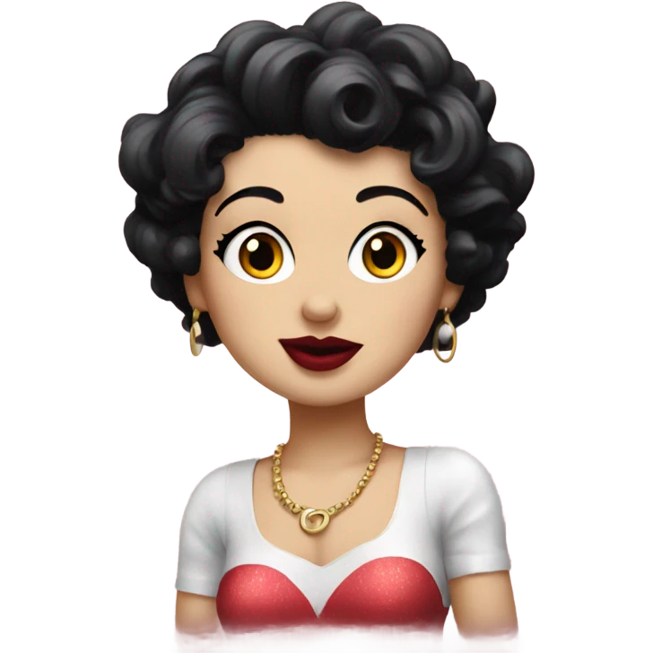 Betty boop emoji