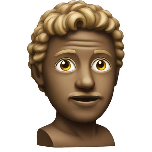 Sculpture emoji
