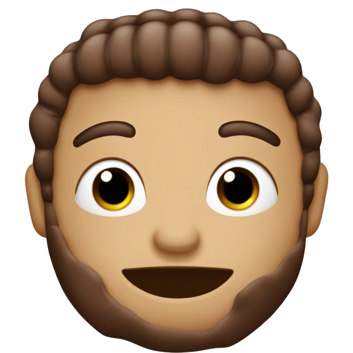 Bolo de cenoura com cobertura de chocolate  emoji