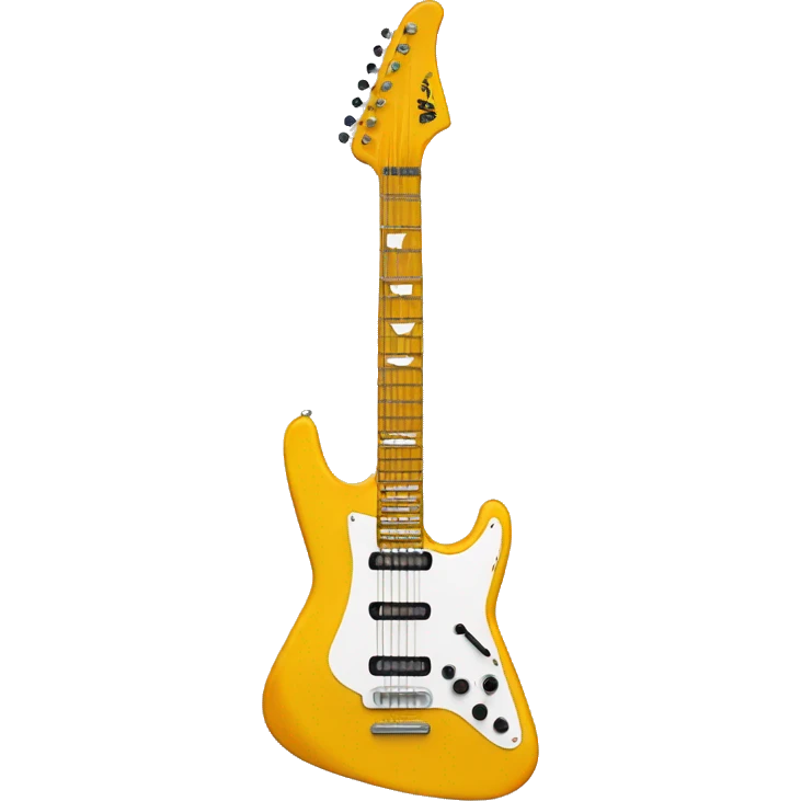 Flying v guitar emoji