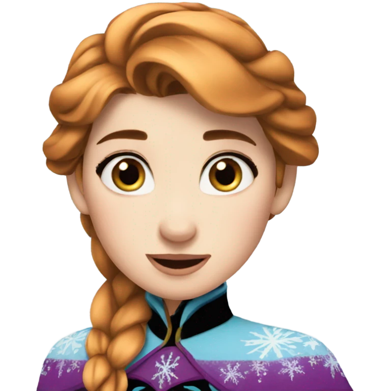 Frozen Anna  emoji