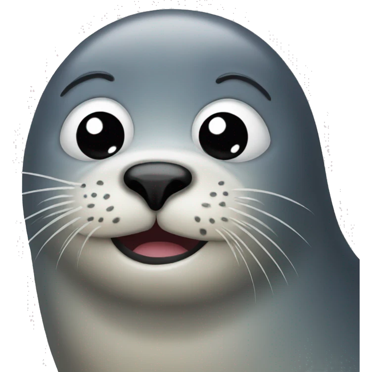 a crying seal emoji