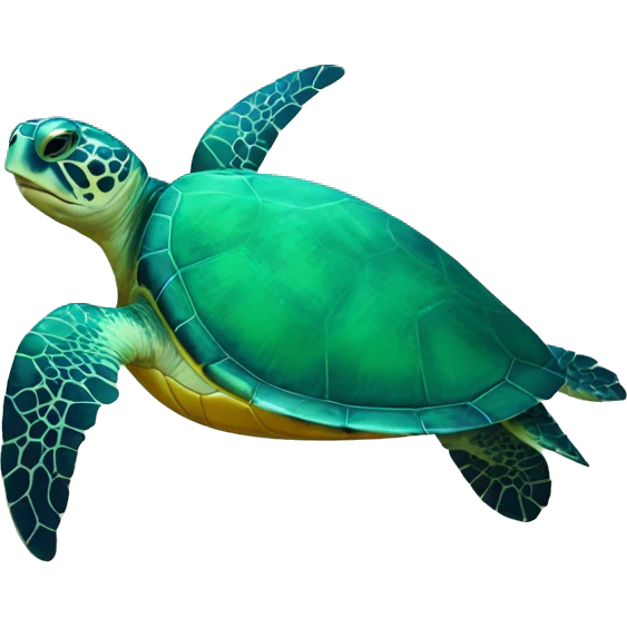 Sea turtle emoji