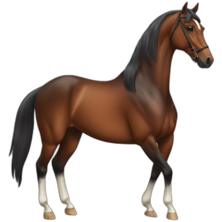 saddlebred horse racking emoji