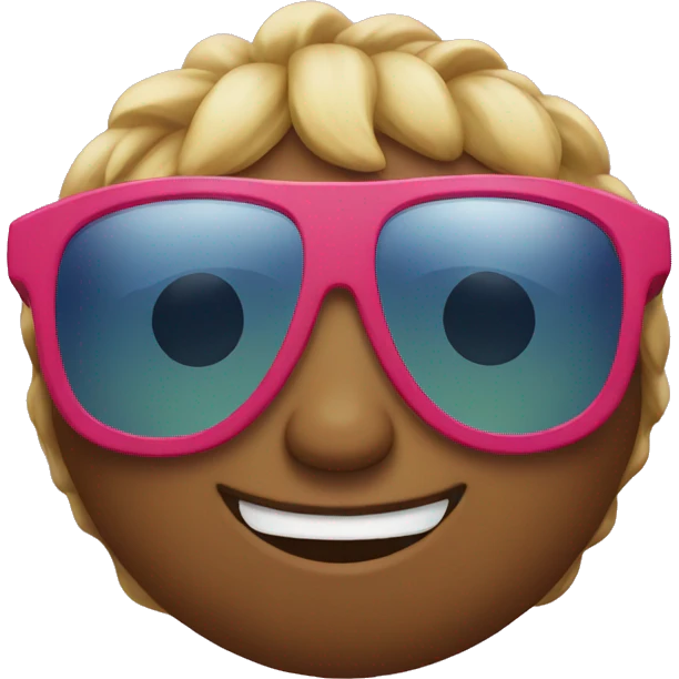 Love with sunglasses  emoji