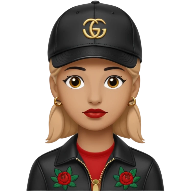 Casquette gucci emoji