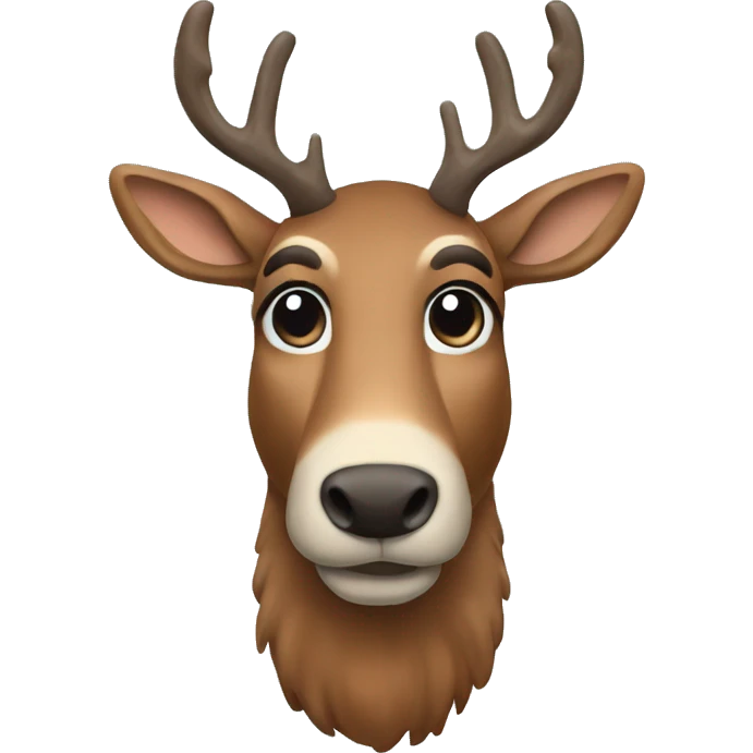 Reindeer emoji