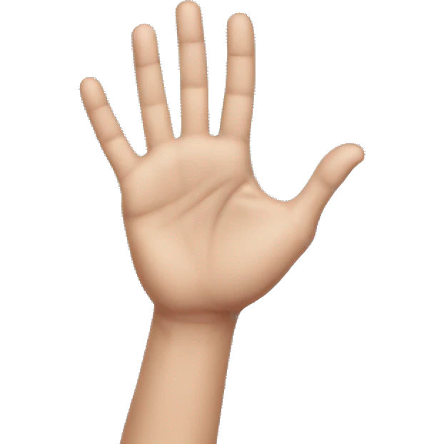 Unlimited Void Domain Expansion Handsign emoji