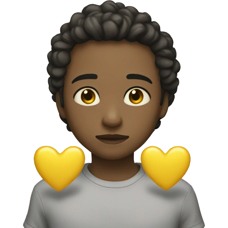 Yellow 💛 heart break  emoji