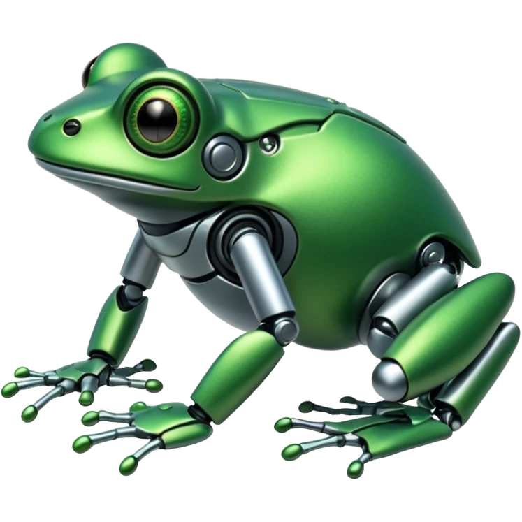 robot frog emoji