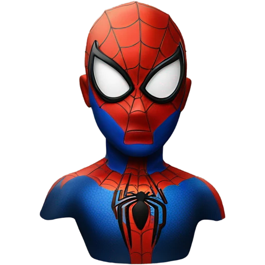She spider-man as mask emoji