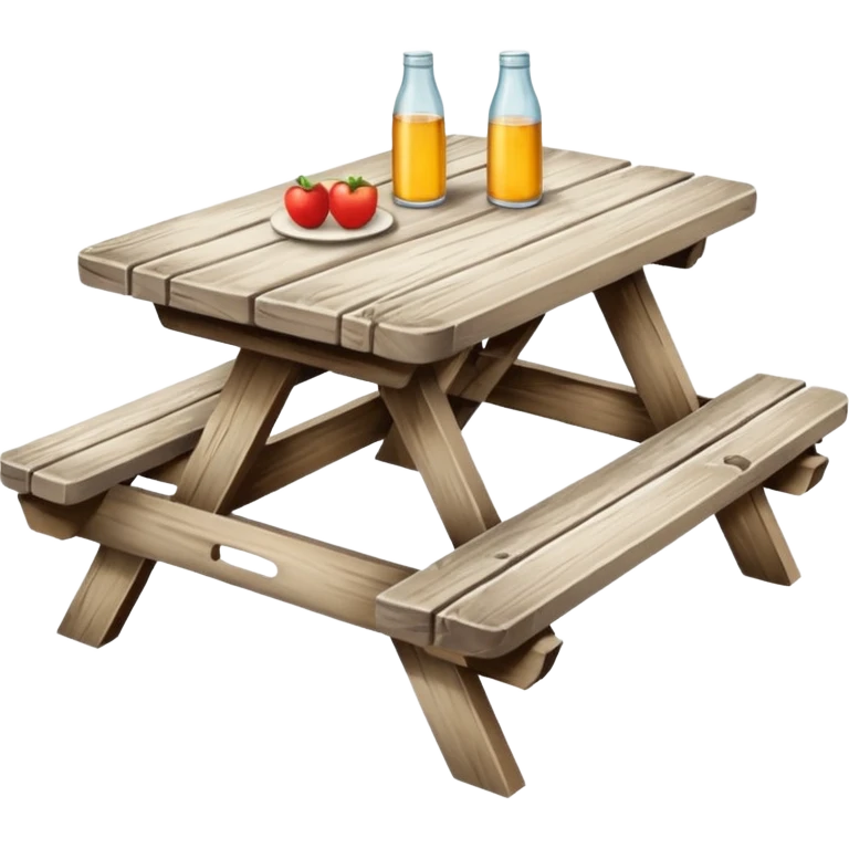 Picnic Table  emoji
