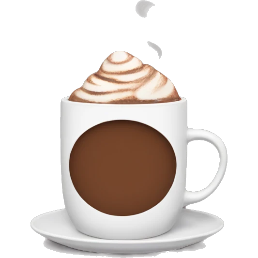 Hot chocolate  emoji