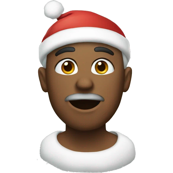 Christmas dear emoji