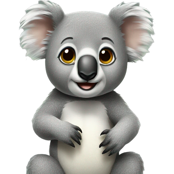 Stop koala  emoji