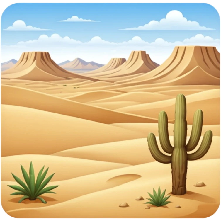 Desert emoji