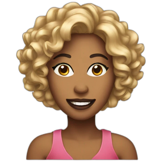 Chanteuse emoji