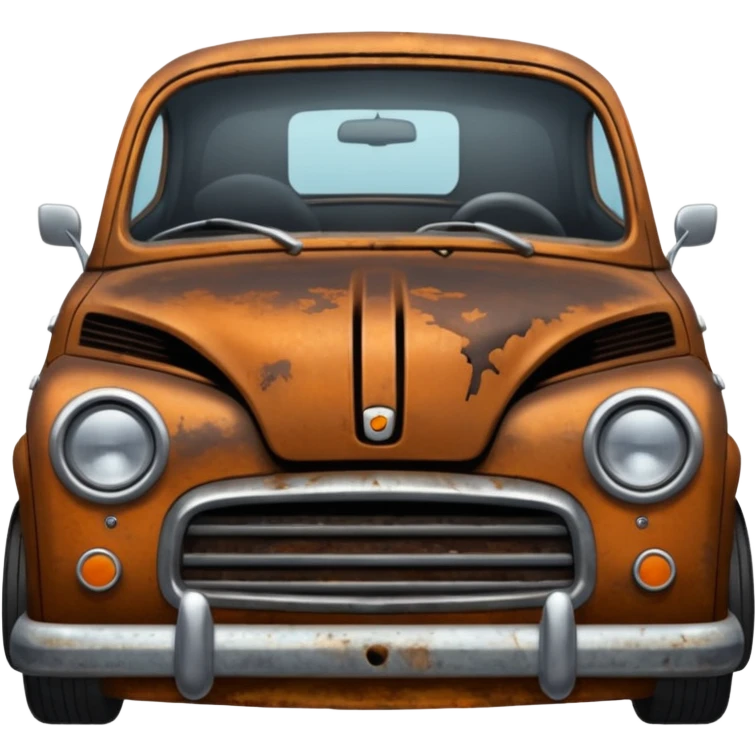 a crappy car emoji