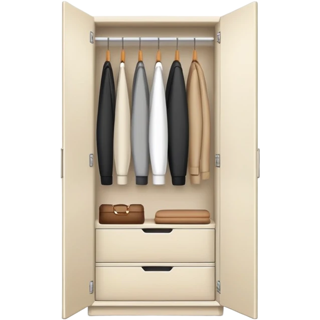 modern wardrobe emoji