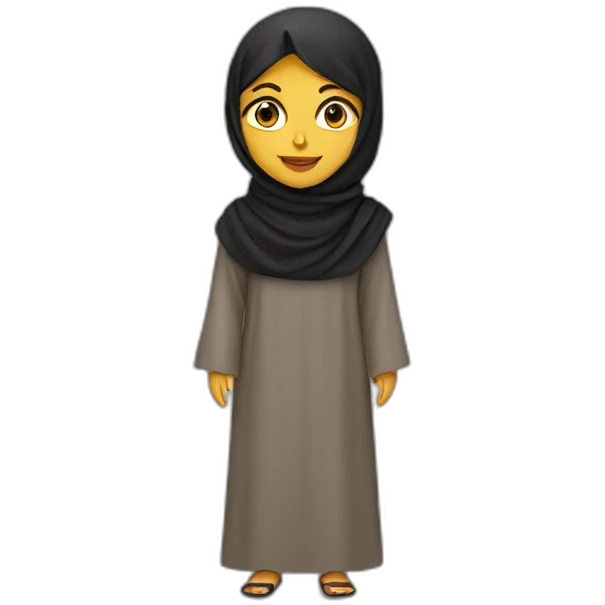 Saudi-Woman-hejab emoji