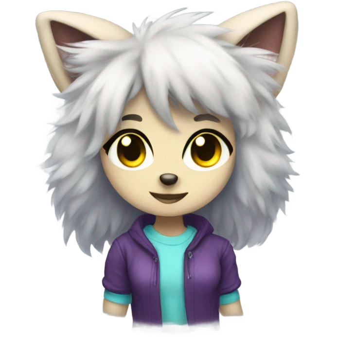 Femboy Furry with big thighs emoji