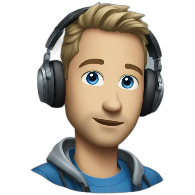 dj blue eyes emoji