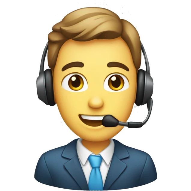 Call center  emoji