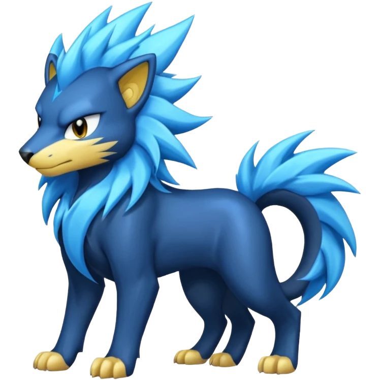 Luxray-Amaura-Manectric-fusion emoji