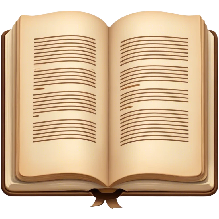 open book brown and beige emoji