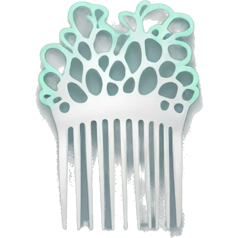 hair comb emoji