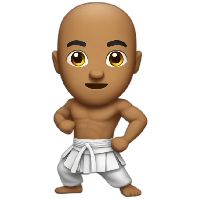 kung fu master emoji