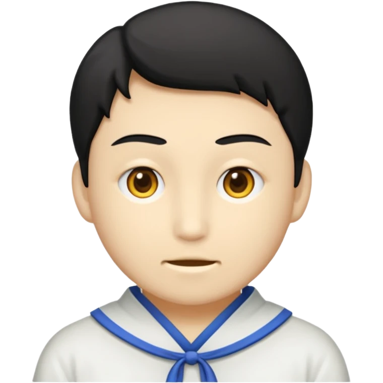 一个正在看书的人，表情是精疲力竭的 emoji