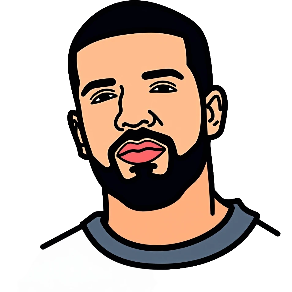 Drake the rapper emoji