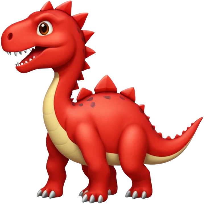 red Dinasor emoji