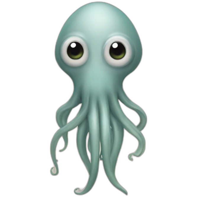 human-squid emoji