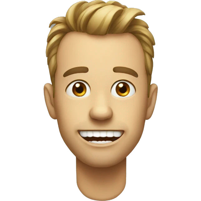 Mewing emoji