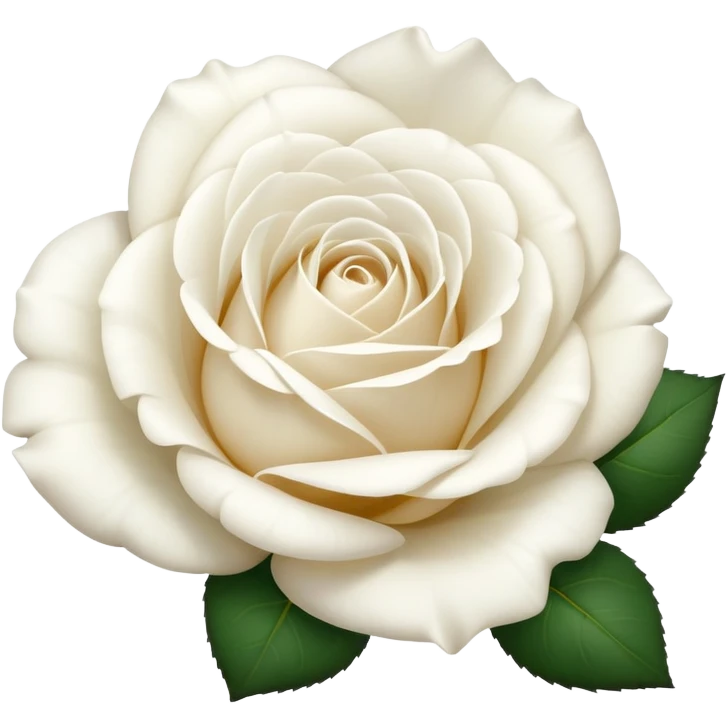 White rose emoji