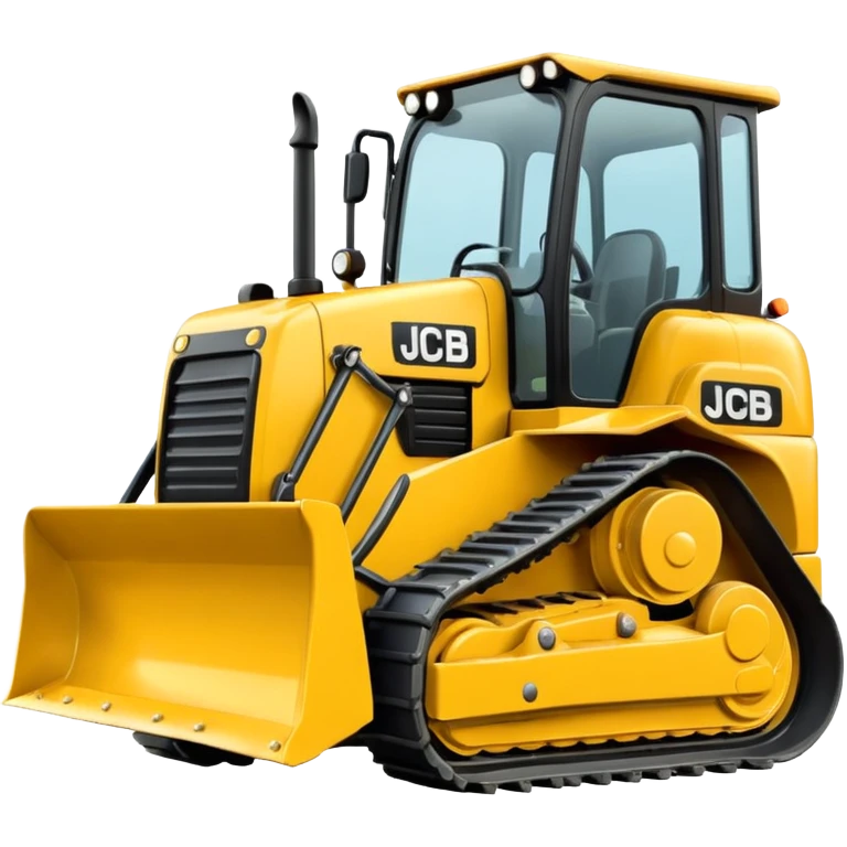 Jcb buldoger emogi emoji