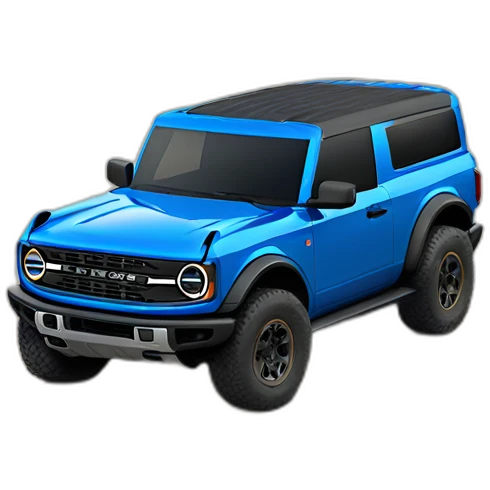 2022 ford bronco blue emoji