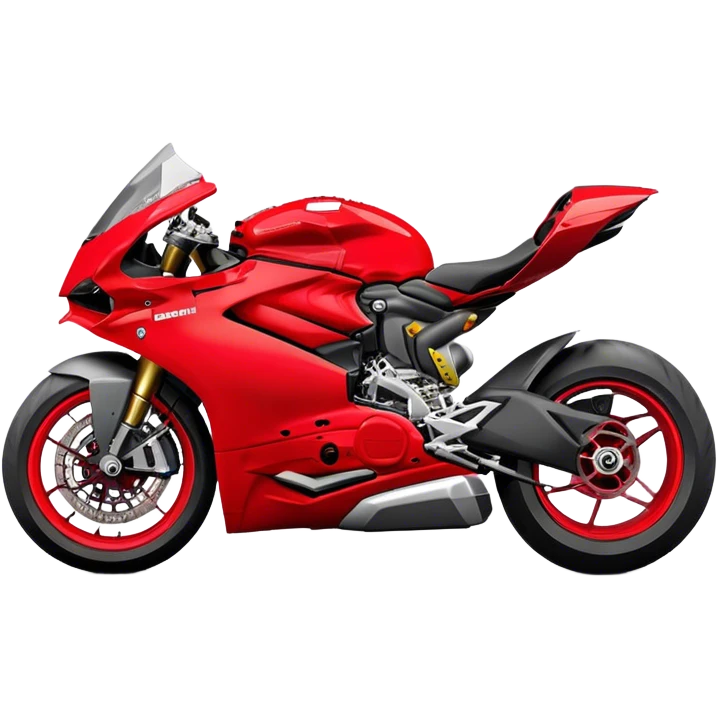 Ducati Panigale (Sportbike) - Ducati Panigale V4 (Model Year: 2022) (Iconic colour: Red) emoji