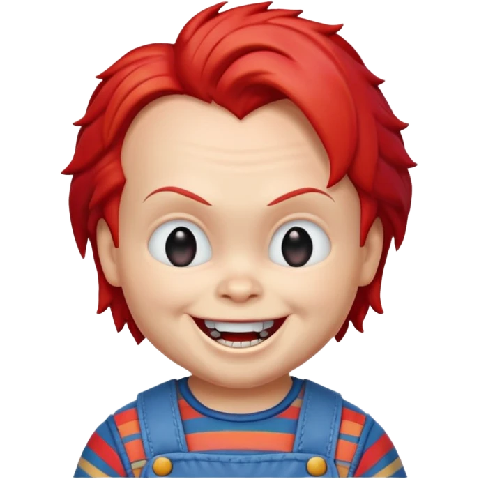 Un emojin de chuky emoji