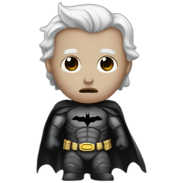 Suffering Dark Knight emoji