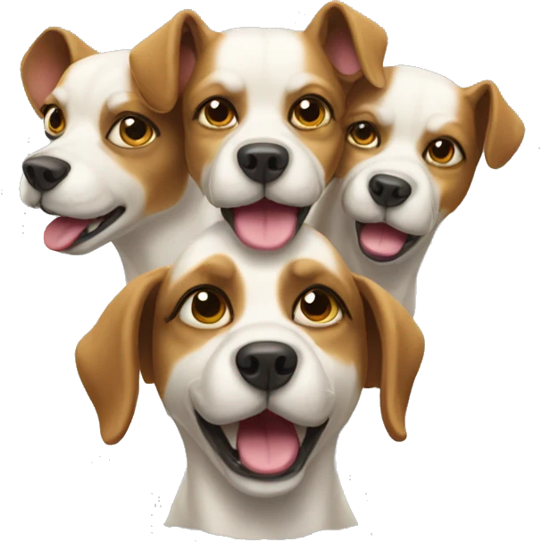 three headed dog emoji