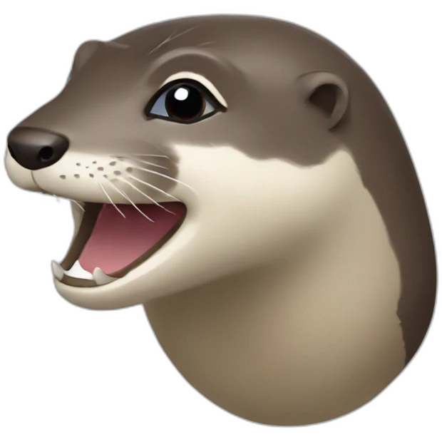 Loutre sur ours emoji