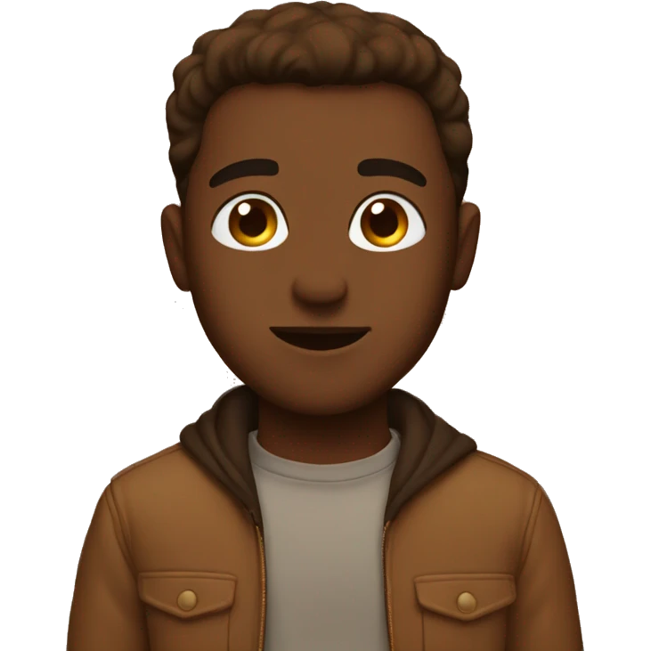 Brown aesthetic  emoji